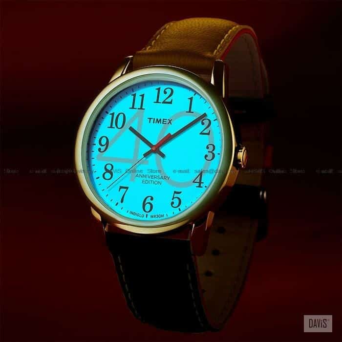 Timex easy reader on sale blue